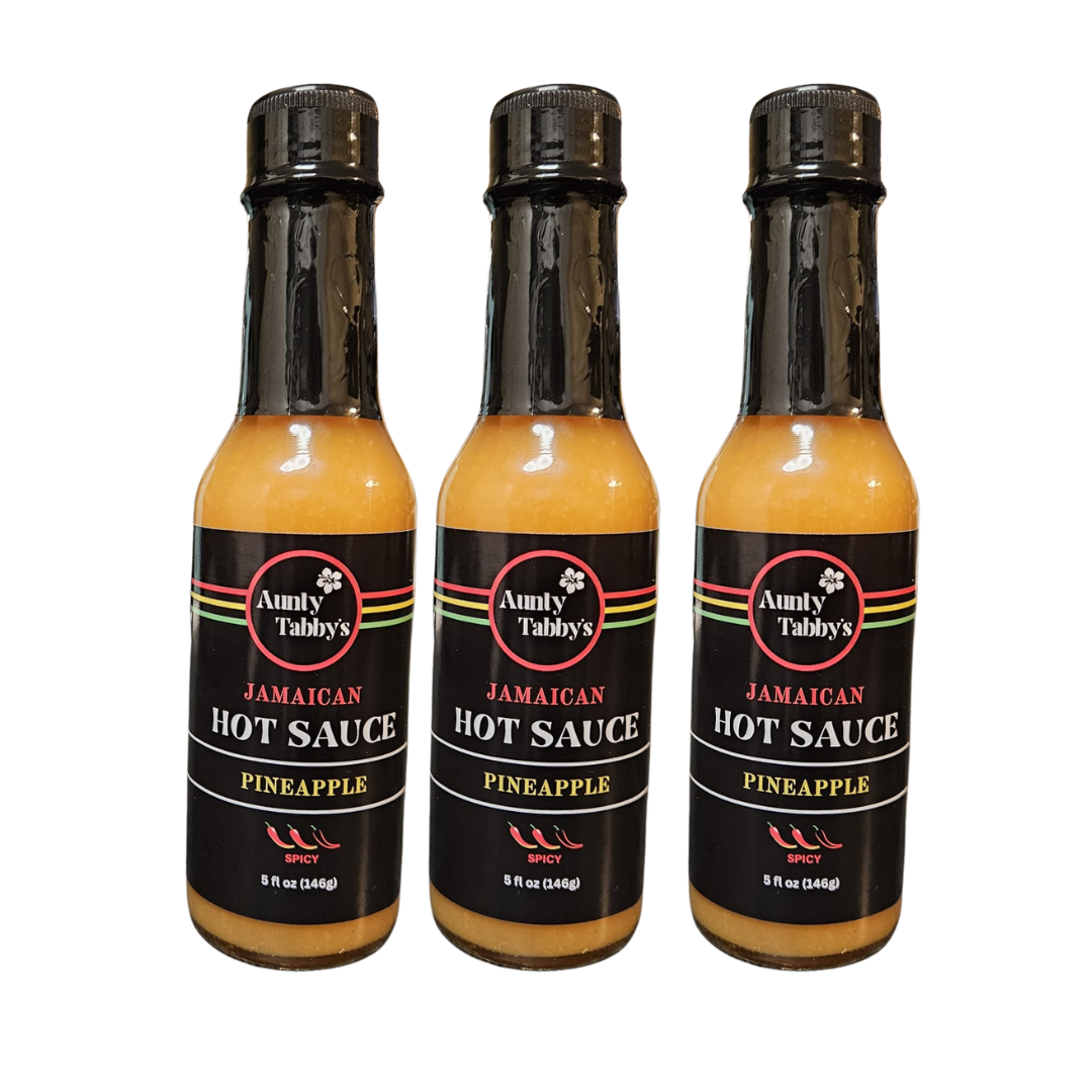 3 Pack Jamaican Hot Sauce (Pineapple)