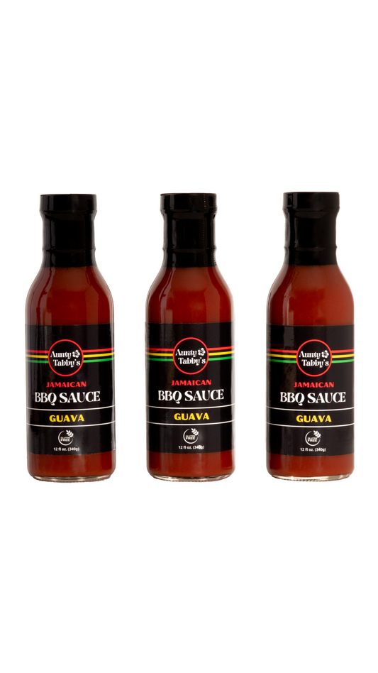 Jamaican Guava BBQ Sauce (3 Pack)(Gluten-Free)